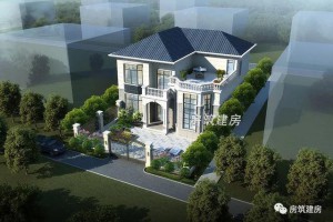 欧式别墅外观效果图，彰显户主非凡品味。