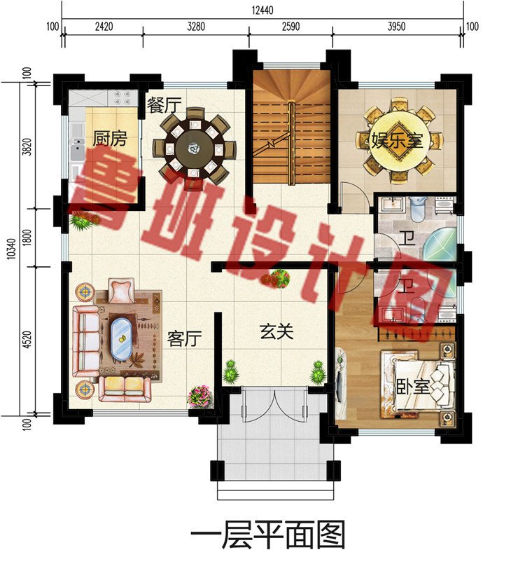 2019年最好看的农村三层别墅设计图，比简欧大气，时尚