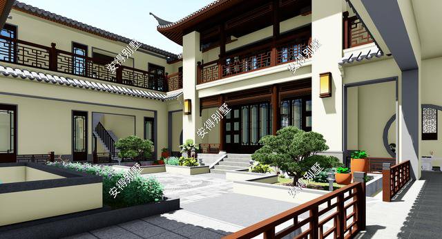 回农村自己建房，现代中式别墅和传统中式别墅，你愿意选哪种呢？