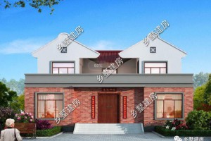 二层别墅设计图纸，外观独具一格，布局上也标新立异。