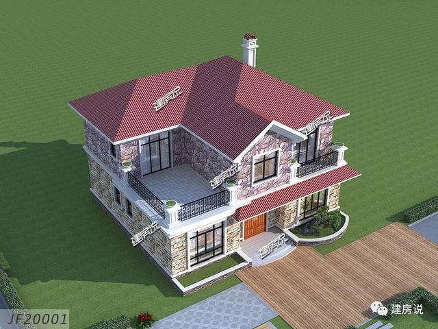 32万的田园风别墅，开春建新房，我就要它了