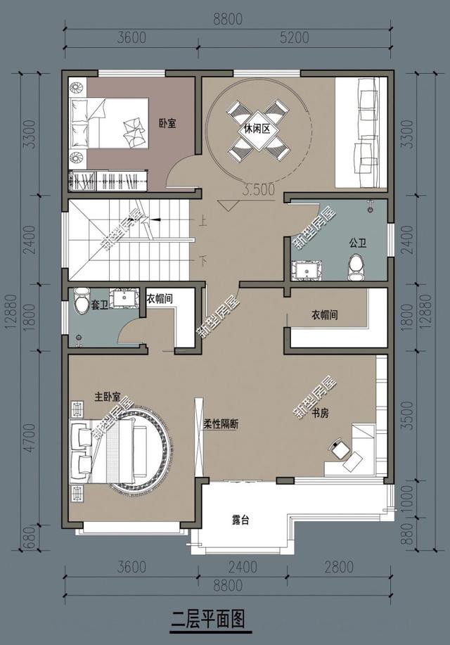 有鸡有鸭有菜园，这才是真正的农家院，5套别墅图纸分享