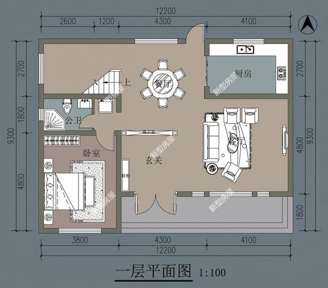 有鸡有鸭有菜园，这才是真正的农家院，5套别墅图纸分享