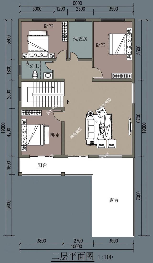 有鸡有鸭有菜园，这才是真正的农家院，5套别墅图纸分享