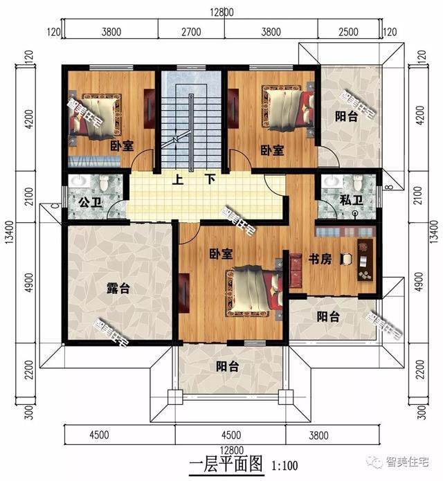 客厅挑空设计的2栋欧式别墅，老家有美宅，爸妈被全村人羡慕