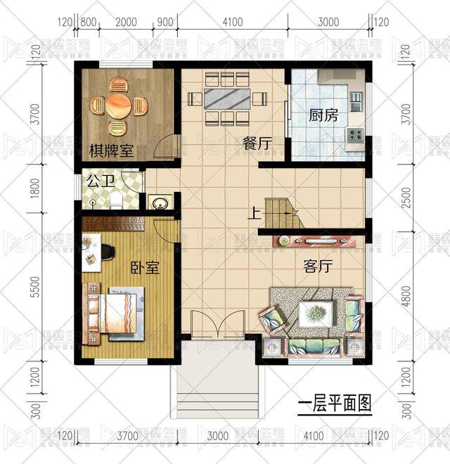 40万建一栋新中式别墅，大气造型+复式设计，建在老家超有品味