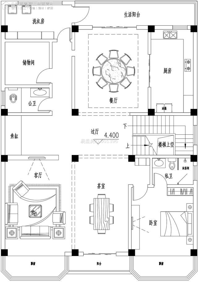 易盖房江西定制多种实用开窗设计的欧式别墅