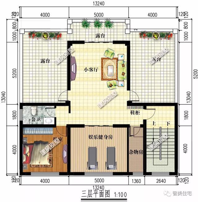 八栋宽16-17米间的农村别墅，有欧式豪宅，也有商住两用房