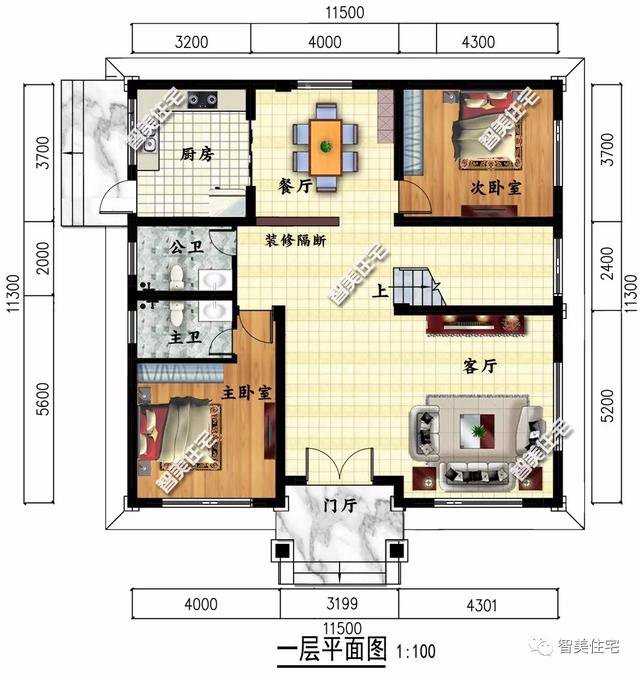 两栋宽11-12米间的简欧别墅，35万建一栋，很多人都想要