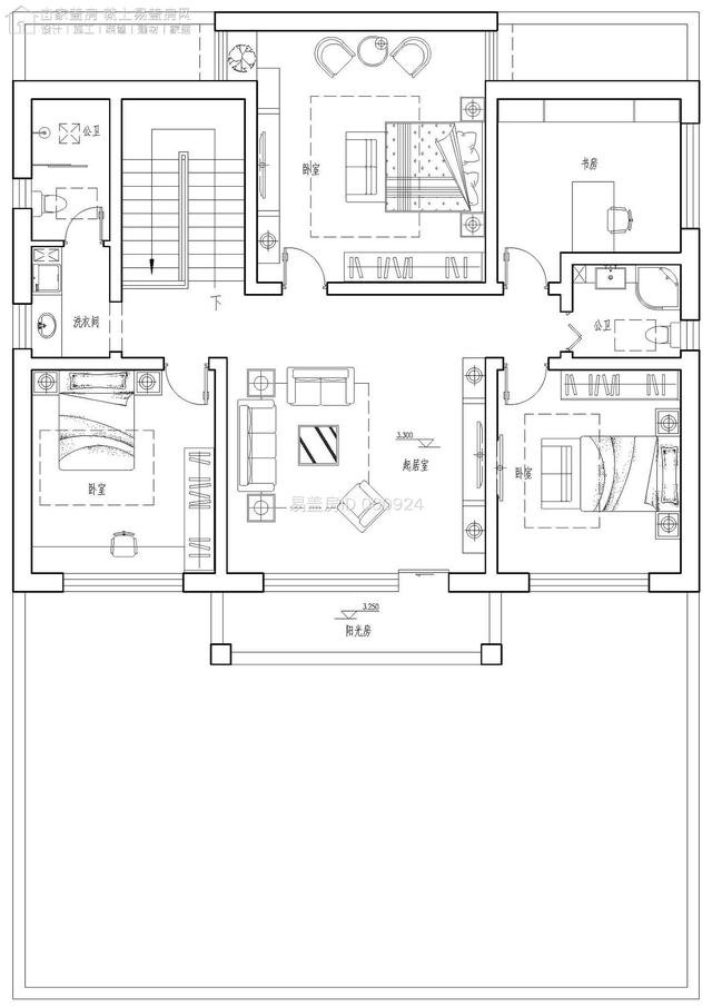 目前在农村建的比较多的别墅户型，这三款排名在前面