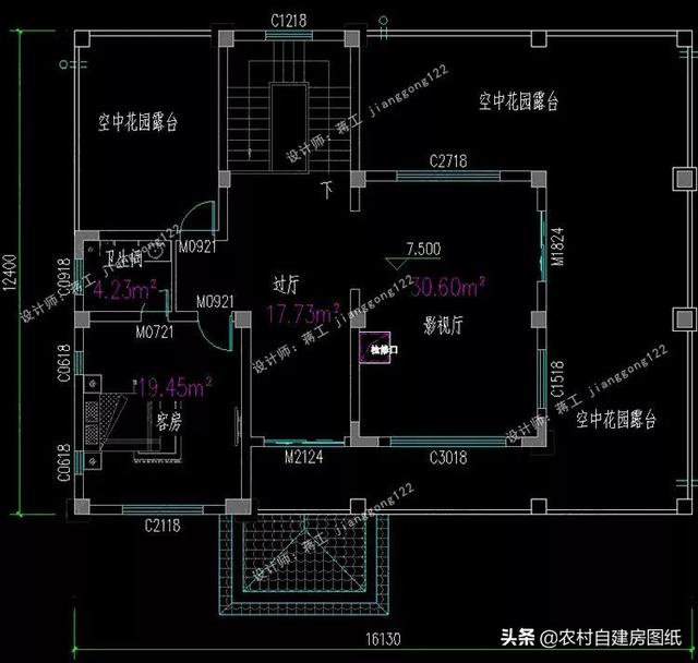 豪华欧式三层农村别墅，厨房都有两个，建出来只豪不土