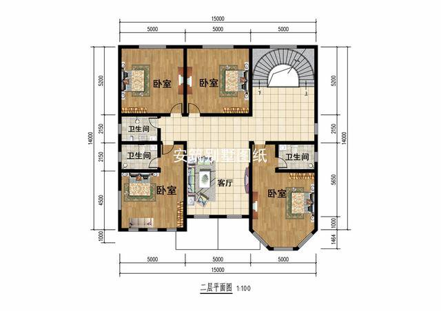 路边建了一栋别墅，路过的人都想停下来看几眼，真好看