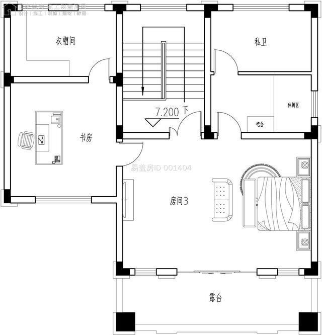 11.7×10.1m欧式别墅，看儒家文化如何与西方典雅融合