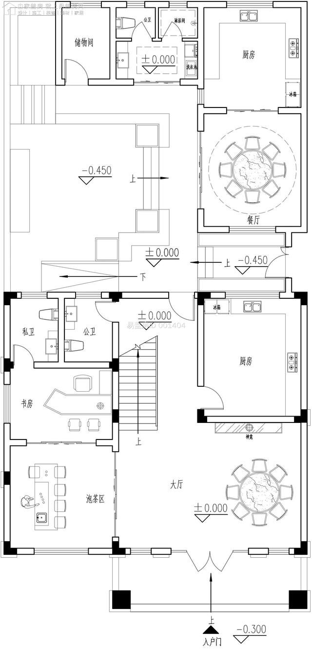 11.7×10.1m欧式别墅，看儒家文化如何与西方典雅融合