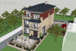 农村自建房户型图纸，私密性和实用性都很高。