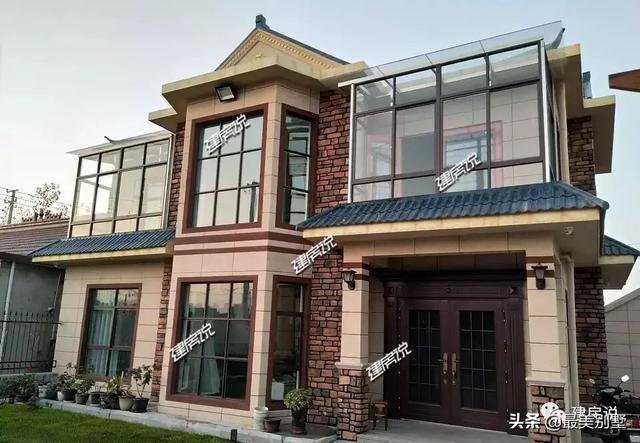 30栋别墅实景，每一栋都是乡村建房的标本，不好看算我输