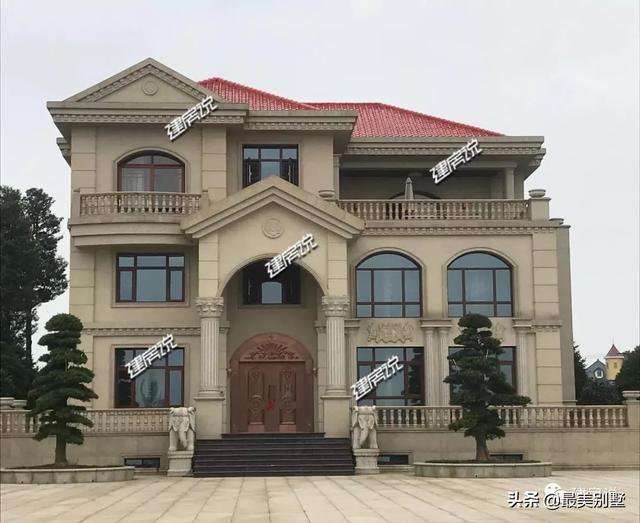 30栋别墅实景，每一栋都是乡村建房的标本，不好看算我输