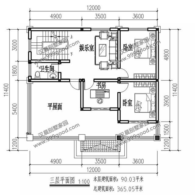 愿新型肺炎快点消灭，愿2020年大家都能住上这套3层别墅