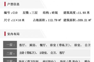 农村常见别墅三层设计户型图，低调而奢华。