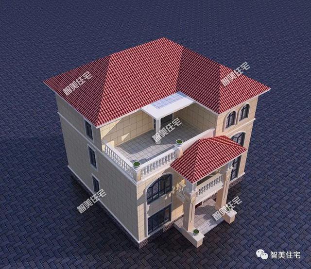 30-35万建栋漂亮别墅，外观布局都非常好，施工队是夸了又夸