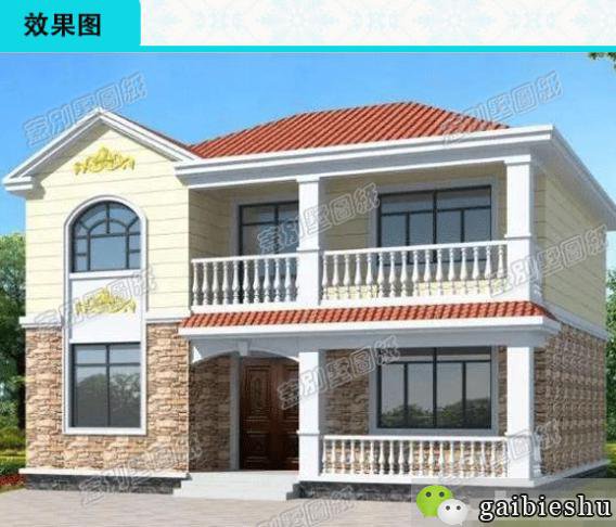 2019年咨询量大的简约二层自建房,4间卧室,长廊