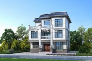 30万农村自建三层别墅设计图纸，经济实惠有气派。
