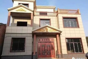 4栋农村自建别墅实景图，你觉得哪栋最漂亮？