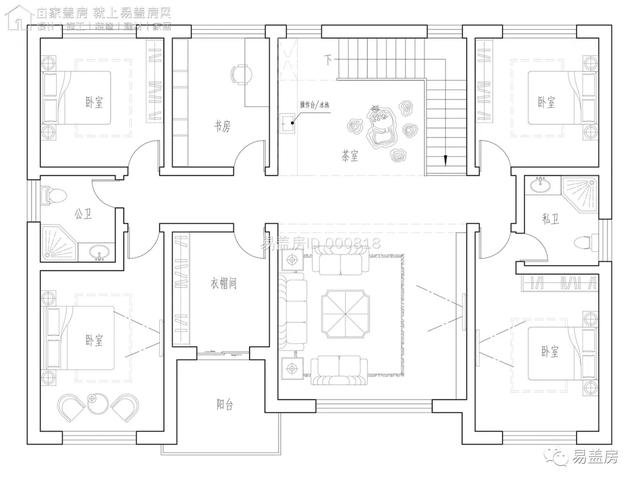 二层农村简欧风格自建房，完工效果非常棒！造价70万