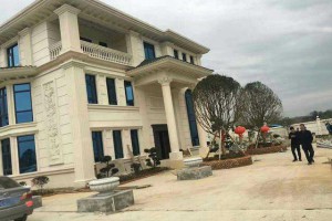 农村自建豪华别墅设计图纸，装修不错，还是挺气派的！