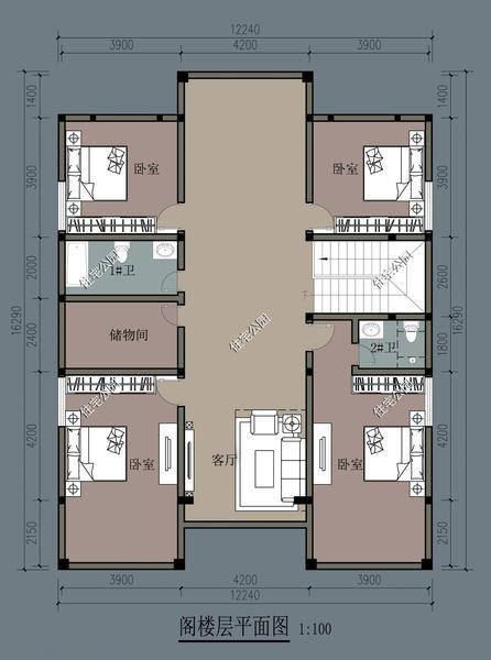 20万就能建的一层户型，建好比别墅更漂亮