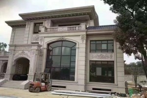 10套农村自建别墅实拍图，细腻的外墙装饰，典雅有型。