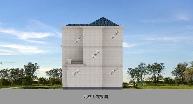 吴先生回村建新房，400多平的三层别墅，为啥北面却没有窗户？