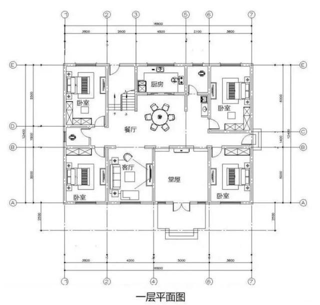 农村自建二层养老别墅，经济实用，有风格