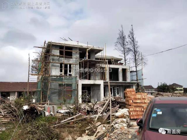 上海浦东张家自建别墅，430平造价68万