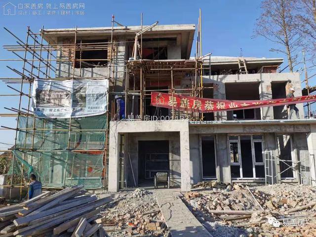 上海浦东张家自建别墅，430平造价68万