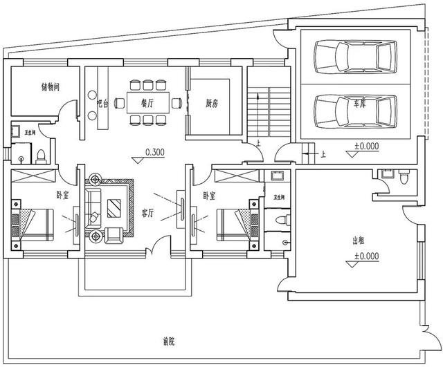 宅基地靠近马路的看过来，5款带商铺农村别墅，简直不要太完美
