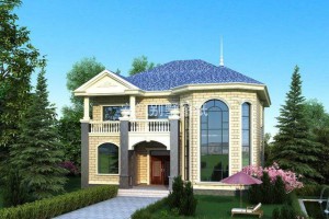 58万建成的二层别墅外观图纸，大家一起来看看怎么样吧。