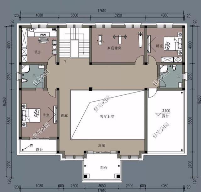 农村自建房大露台如何设计？精选5套户型，最后一套顶层露台大赞