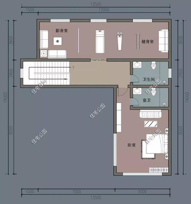 农村自建房大露台如何设计？精选5套户型，最后一套顶层露台大赞