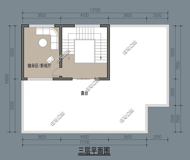 农村自建房，平屋顶比坡屋顶更加方便与实惠，精选5套坡屋顶户型