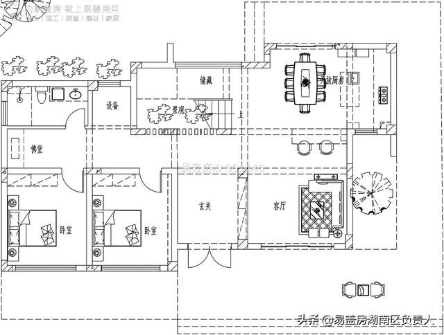 通透现代别墅，环绕观赏平台让你打破三面环邻的困扰！