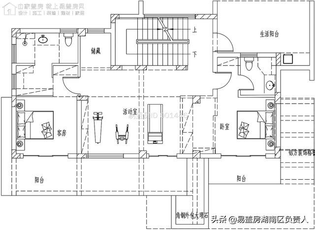 通透现代别墅，环绕观赏平台让你打破三面环邻的困扰！