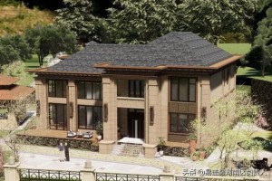大气新中式2层别墅设计案例，又一经典户型出炉。