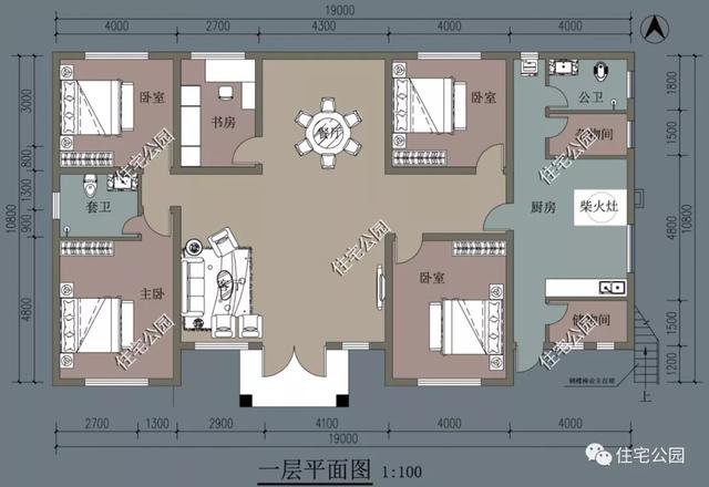 农村建房没有柴火房不算好房子，精选4套户型，第二套只要20万