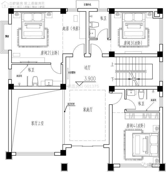 11.9m×12.2m，福建泉州豪华雅致的欧式别墅