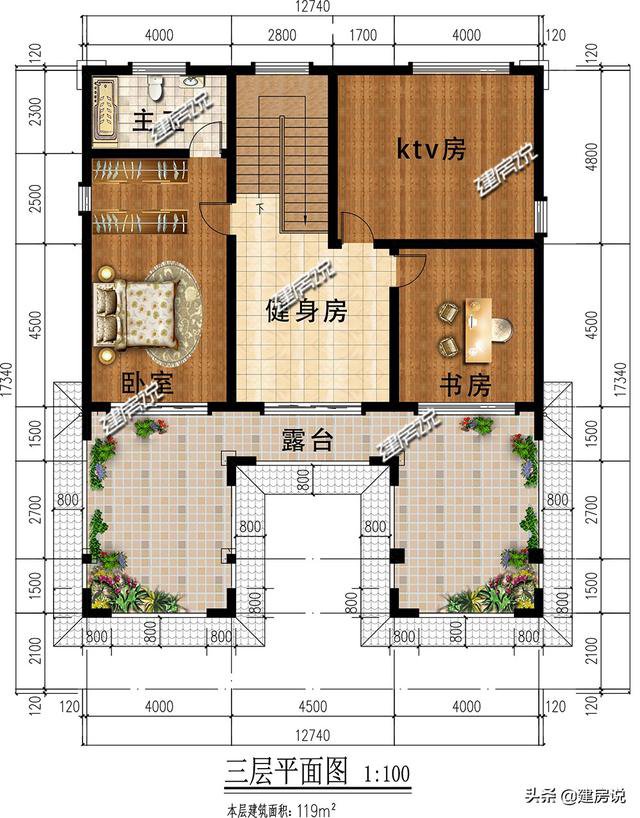 看了3000款别墅图纸，帮你挑出3款超赞的，图纸收藏不迷路