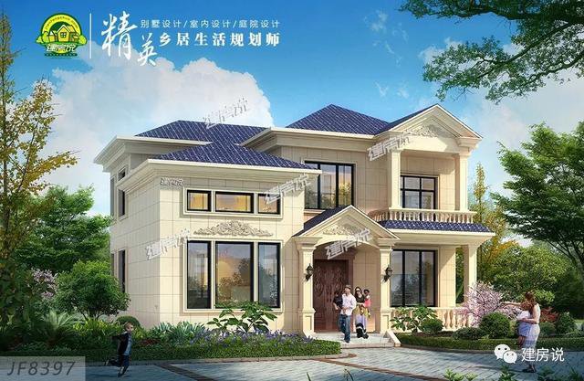 5款占地120平的农村别墅，26万起建，你就偷着乐吧