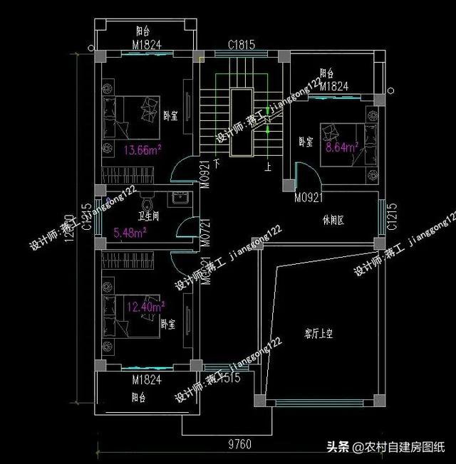 开间不超过10米，这5款三层别墅，建回农村超有面子