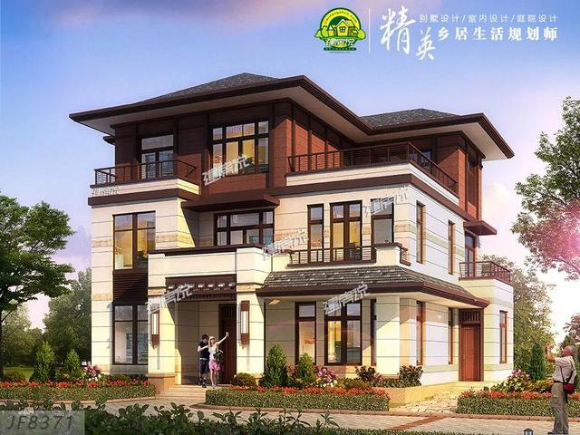 建房就得趁早，不要再犹犹豫豫，10款别墅实景，在农村太火了