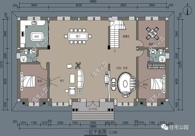农村自建房你只会建欧式？不妨看看这5套法式户型，更浪漫更美丽